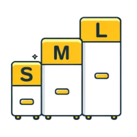 Safe Bag Box Luggage Storage in Marrakesh different locker sizes